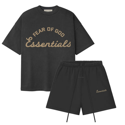 SS26 Training 90s T-Shirt / Shorts / Set - Black