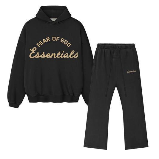 SS26 Training 90s Hoodie/ Pants / Set - Black
