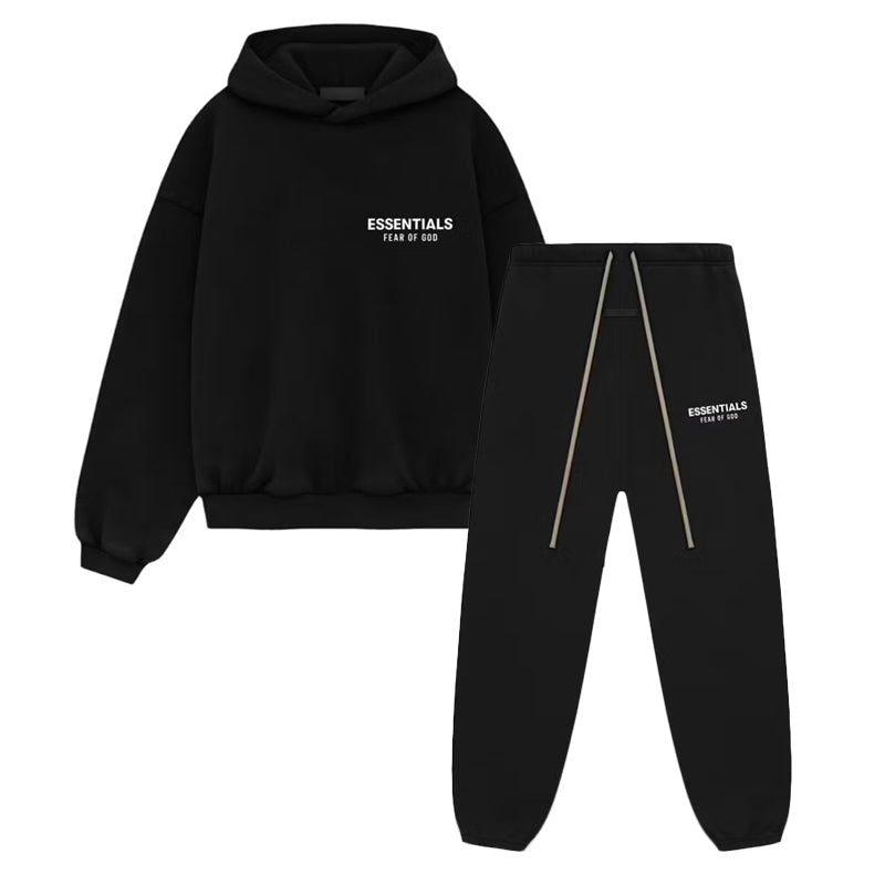 FW24 Hoodie / Pants / Set - Loose Fit Black