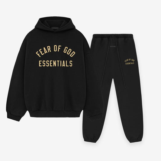FW24 Heavy Hoodie / Pants / Set - Black